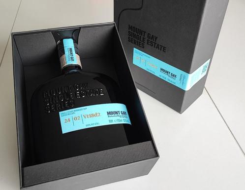 Rhum Mount Gay 24 02 Vt18d2 Tirage limité 5418 bouteilles, Verzamelen, Wijnen, Ophalen of Verzenden