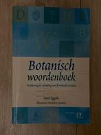 Botanische woordenboek, Henk Eggelte, Boeken, Hoger Onderwijs, Zo goed als nieuw, Beta, Henk Eggelte