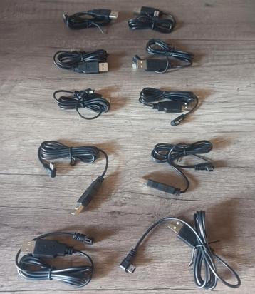 Câbles USB x 10