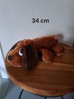 Teckel knuffel 34 cm, Ophalen of Verzenden, Zo goed als nieuw