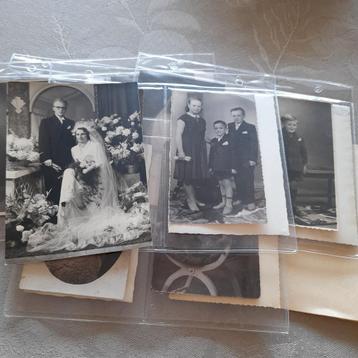 22 oude foto's  ( huwelijk, communie, kinderen enz). beschikbaar voor biedingen
