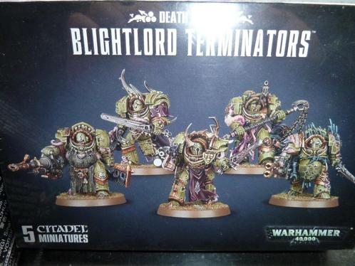 Warhammer 40K: Death Guard Blightlord Terminators (bte1), Hobby & Loisirs créatifs, Wargaming, Neuf, Warhammer, Enlèvement