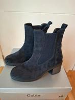 Gabor suède enkellaarzen, 38,5, Kleding | Dames, Schoenen, Blauw, Lage of Enkellaarzen, Gabor, Ophalen of Verzenden