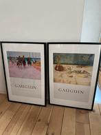 2 zeer grote lijsten + Gauguin-posters, Huis en Inrichting, Nieuw