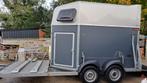 Trailer met koetsplateau, Dieren en Toebehoren, Ophalen, Gebruikt, 2-paards trailer