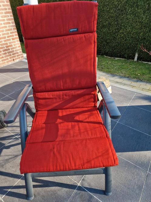 Madison Fiber rood tuinkussens, Tuin en Terras, Tuinmeubel-accessoires, Gebruikt, Ophalen