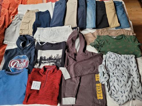 T170: pakket met 19 jongenskleren, Kinderen en Baby's, Kinderkleding | Kinder-kledingpakketten, Zo goed als nieuw, Maat 170, Ophalen of Verzenden