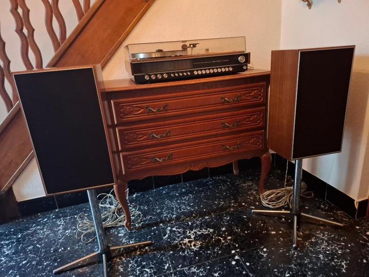 Combi radio/tuner - platenspeler siera 5802A, Muziek en Instrumenten, Midi-apparatuur, Gebruikt, Ophalen