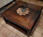 Mooie salontafel 90cm op 90cm, Huis en Inrichting, Ophalen, Zo goed als nieuw