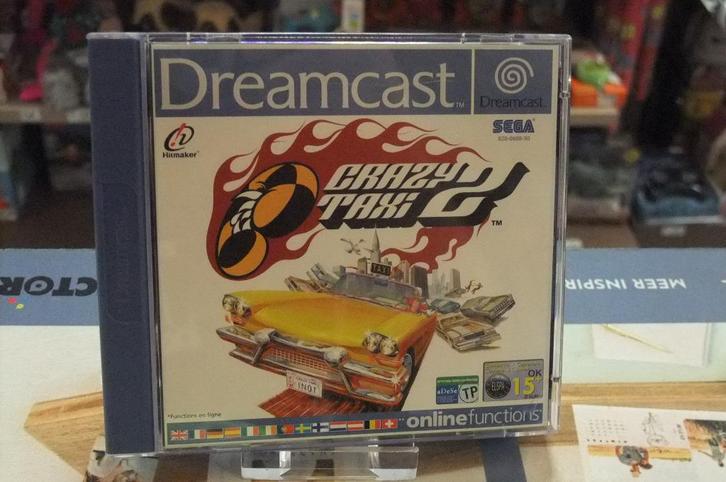 crazy taxi 2 dreamcast, Games en Spelcomputers, Games | Sega, Zo goed als nieuw, Saturn of Dreamcast, Racen en Vliegen, Vanaf 12 jaar