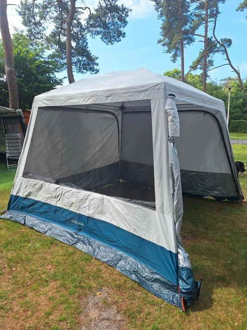 Quechua dag-schuurtent, Caravans en Kamperen, Tenten, Zo goed als nieuw, Ophalen