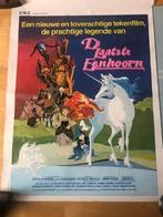 originele film poster affiche De Laatste Eenhoorn, Cinéma et TV, Enlèvement, Utilisé, Rectangulaire vertical