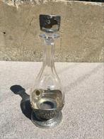 prachtige karaf Royal Cristal Rock met tin, Ophalen of Verzenden