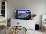 Ikea Besta mat wit tv-meubel - 3 deuren, Ophalen, Gebruikt, 150 tot 200 cm, Minder dan 100 cm
