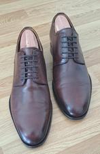 Chaussures en cuir marron patiné, Vêtements | Hommes, Enlèvement ou Envoi, Chaussures à lacets, Brun, Porté