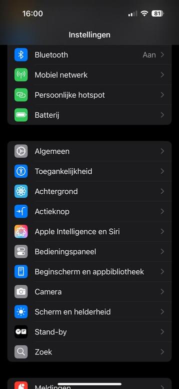 iPhone 16 beschikbaar voor biedingen