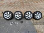 aluminium velgen met zo goed als nieuwe zomerbanden, Auto-onderdelen, Banden en Velgen, Ophalen, 215 mm, 16 inch, Banden en Velgen