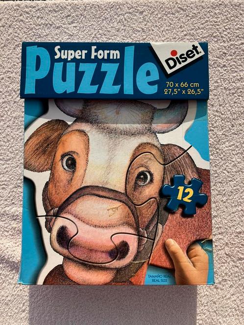 Grote vloerpuzzel met 12 stuks Diset Dreamland, Kinderen en Baby's, Speelgoed | Kinderpuzzels, Zo goed als nieuw, 4 tot 6 jaar