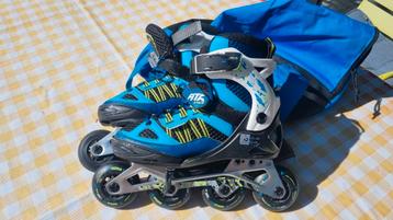 Rollerblades Oxelo 35-38. Inclusief opbergzak. Amper gebruik beschikbaar voor biedingen