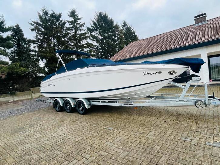 Cobalt 252 - 2007 - Boegschroef, Watersport en Boten, Speedboten, Zo goed als nieuw, 6 meter of meer, Benzine, 200 pk of meer