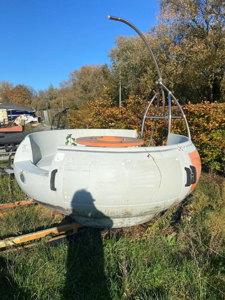 Donut bootje te koop met werk aan., Sports nautiques & Bateaux, Sports Nautiques & Bateaux Autre, Utilisé, Enlèvement