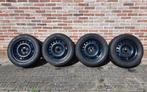 Winterbanden Op Stalen Velgen, Auto-onderdelen, Banden en Velgen, Ophalen, Gebruikt, Velg(en), 16 inch