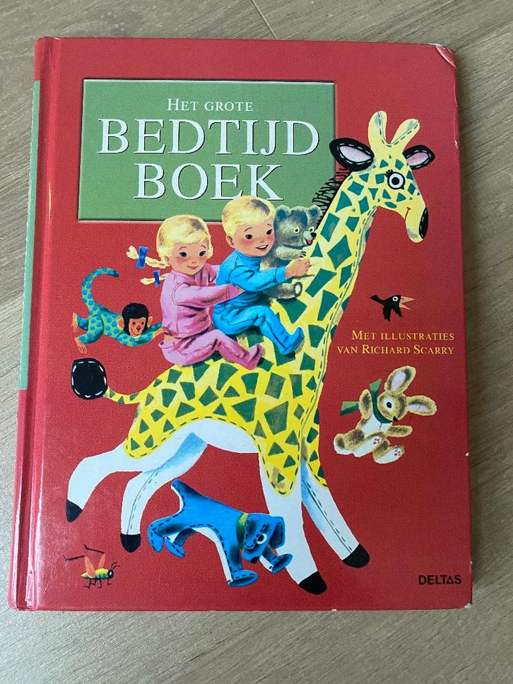 Het grote bedtijd boek met illustraties van Richard Scarry, Livres, Livres pour enfants | 4 ans et plus, Utilisé, Non-fiction