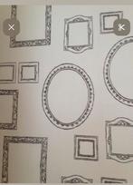 1 rol behang eiffinger - fotokadertjes, Huis en Inrichting, Ophalen, Minder dan 10 m², Wit