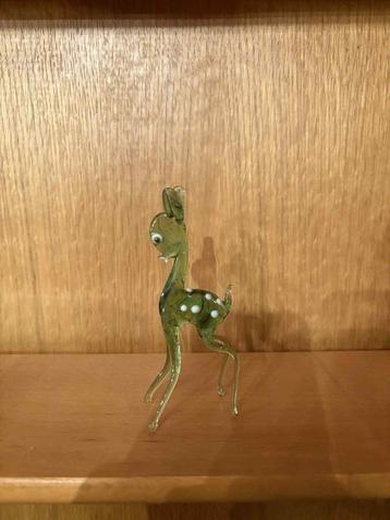 Twee glazen figuren uit Murano-glas beschikbaar voor biedingen