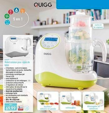 Babycook QUIGG met doos en boekje beschikbaar voor biedingen