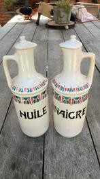 Art Nouveau olie en azijn set, Ophalen of Verzenden