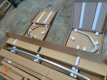 Silver satin dak raam lijsten set BMW X5 serie G05  12 dlg beschikbaar voor biedingen