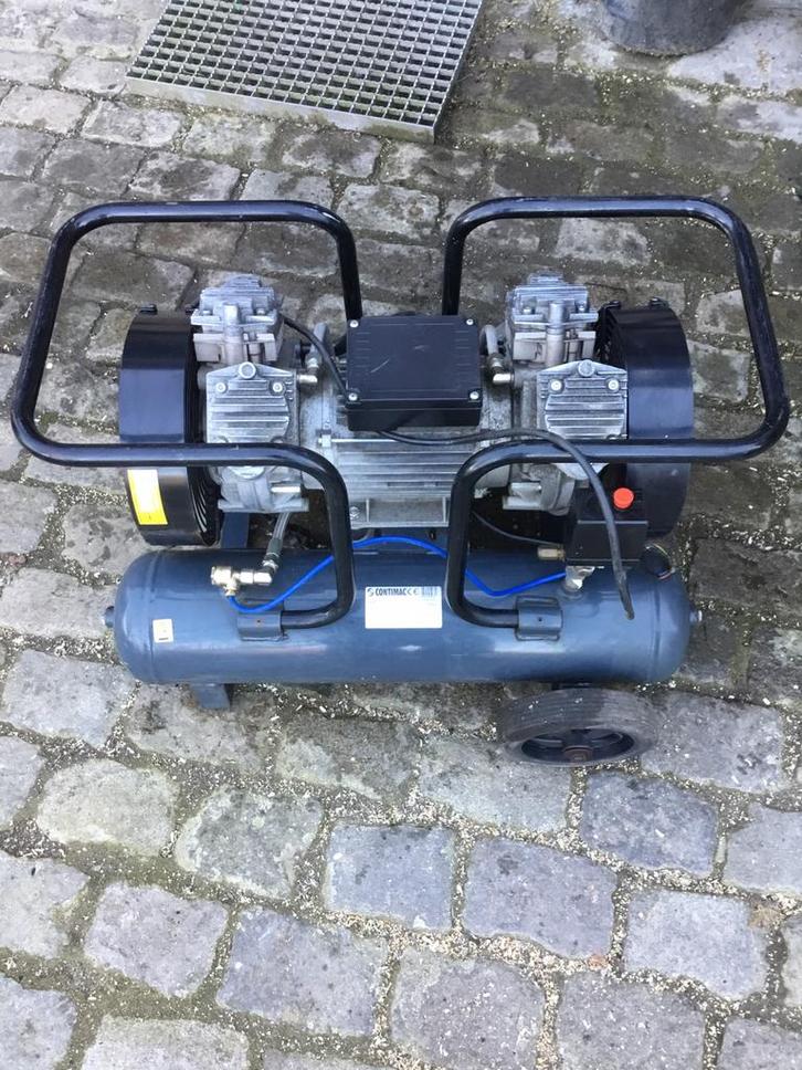 Contimac 480/11/+11W professionel Compressor, Doe-het-zelf en Bouw, Compressors, Zo goed als nieuw, Ophalen