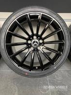 19” Mercedes C klasse W205 velgen + banden 5x112 breedset, 19 inch, Gebruikt, Banden en Velgen, Ophalen of Verzenden