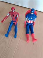 Spiderman en captain Amerika actiefiguren, Utilisé, Enlèvement ou Envoi