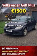 Volkswagen golf plus, Auto's, Volkswagen, Golf Plus, Handgeschakeld, 5 deurs, Particulier