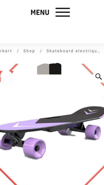 Elektrisch skateboard voor kinderen en volwassenen.  beschikbaar voor biedingen