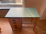Antieke schoolbureau, Ophalen, Gebruikt, Bureau