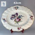 Assiette Doornik Hague Lijncker 42 cm, XVIIIe siècle, Enlèvement ou Envoi