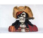 Tête de Mort Pirate 50 cm - statue pirate, Collections, Statues & Figurines, Enlèvement ou Envoi, Neuf