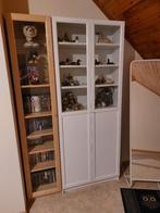 vitrinekast wit, Huis en Inrichting, Ophalen, Zo goed als nieuw