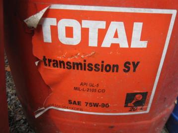 versnellingsbak olie Total sae 75W90 SY VW Audi beschikbaar voor biedingen