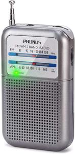 PRUNUS AM/FM Draagbare mini Transistor Radio GRATIS LEVERING, Audio, Tv en Foto, Verzenden, Nieuw, Radio