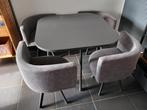 Tafel met 4 stoelen, Ophalen, Zo goed als nieuw