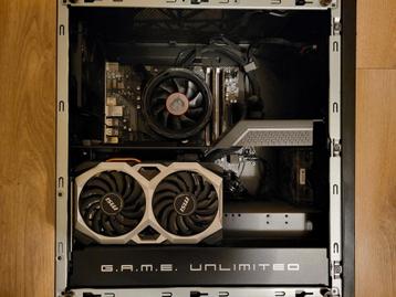 PC Gameur RTX 2060/I7 8700 Gaming PC disponible aux enchères