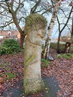 grande statue en pierre blanche, Enlèvement