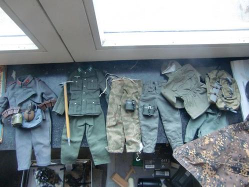 lot acc uniformes WW2. Dragon, Verzamelen, Beelden en Beeldjes, Zo goed als nieuw, Ophalen of Verzenden