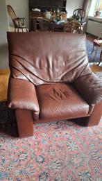LEDEREN SALON , mooie conditie DURLET  sofa + club, Huis en Inrichting, Zetels | Zetels, Ophalen, Tweepersoons, Leer, Zo goed als nieuw
