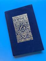 Goethe’s Liefdeleven, Gelezen, België, Ophalen of Verzenden, Joh. De Meester