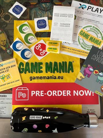 Game Mania goodiebag beschikbaar voor biedingen